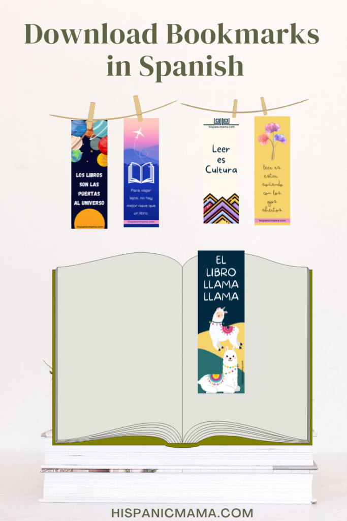 Download bookmark in Spanish