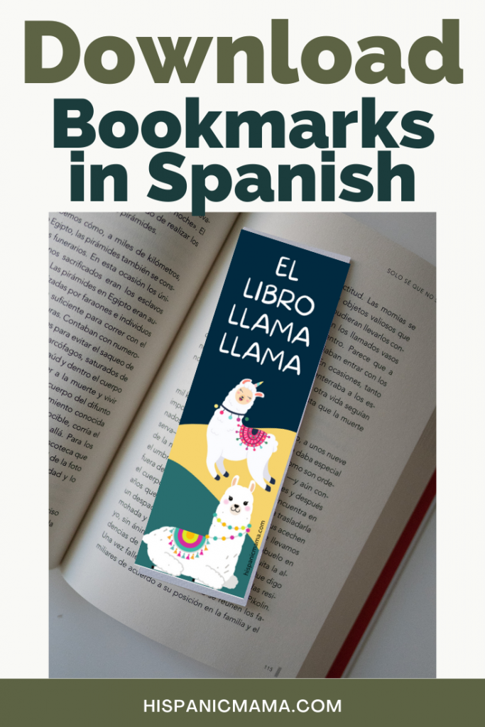 Bookmark in Spanish